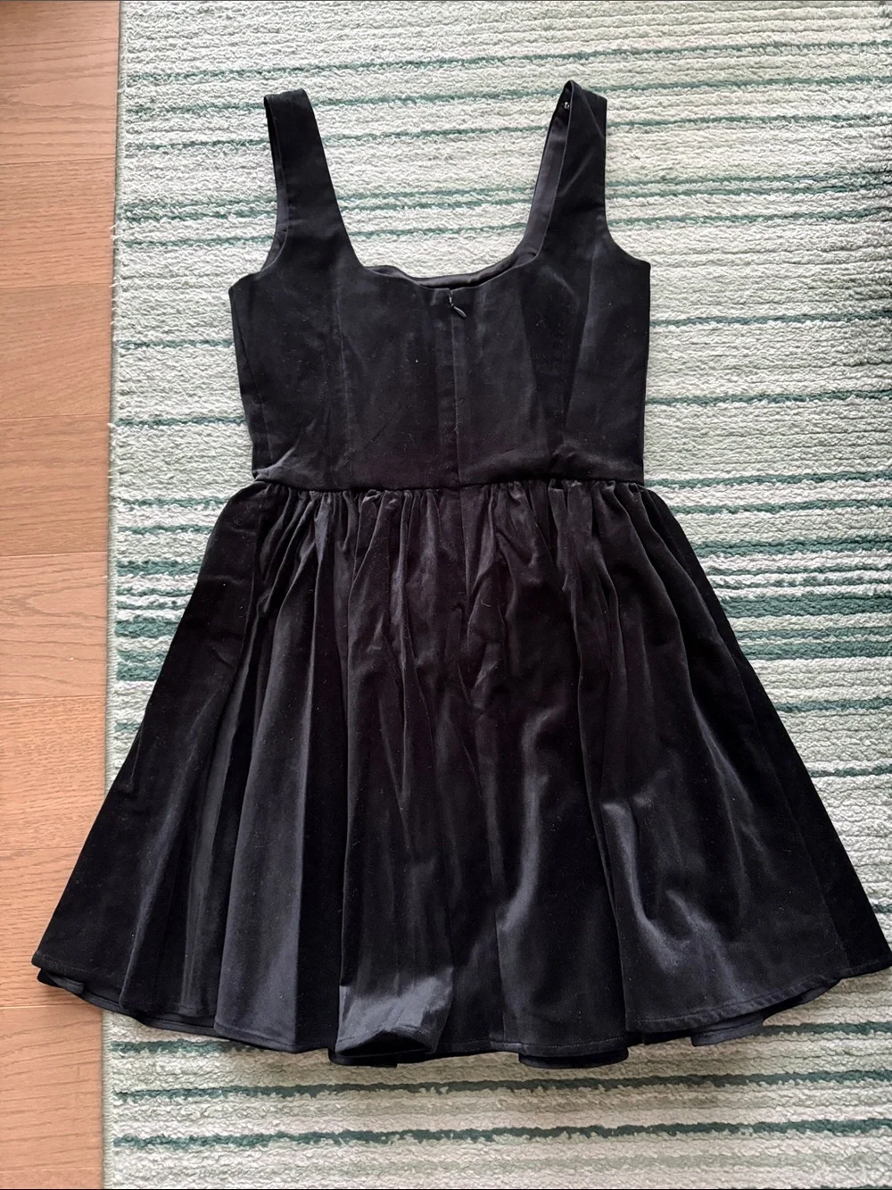 🆕 J. Crew fit and flare mini dress in velvet